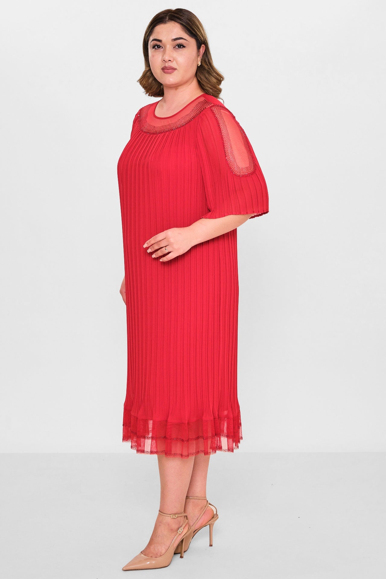 Gumanize - Plus Size Dress (GMZ2019-776-172) - 8690200080395