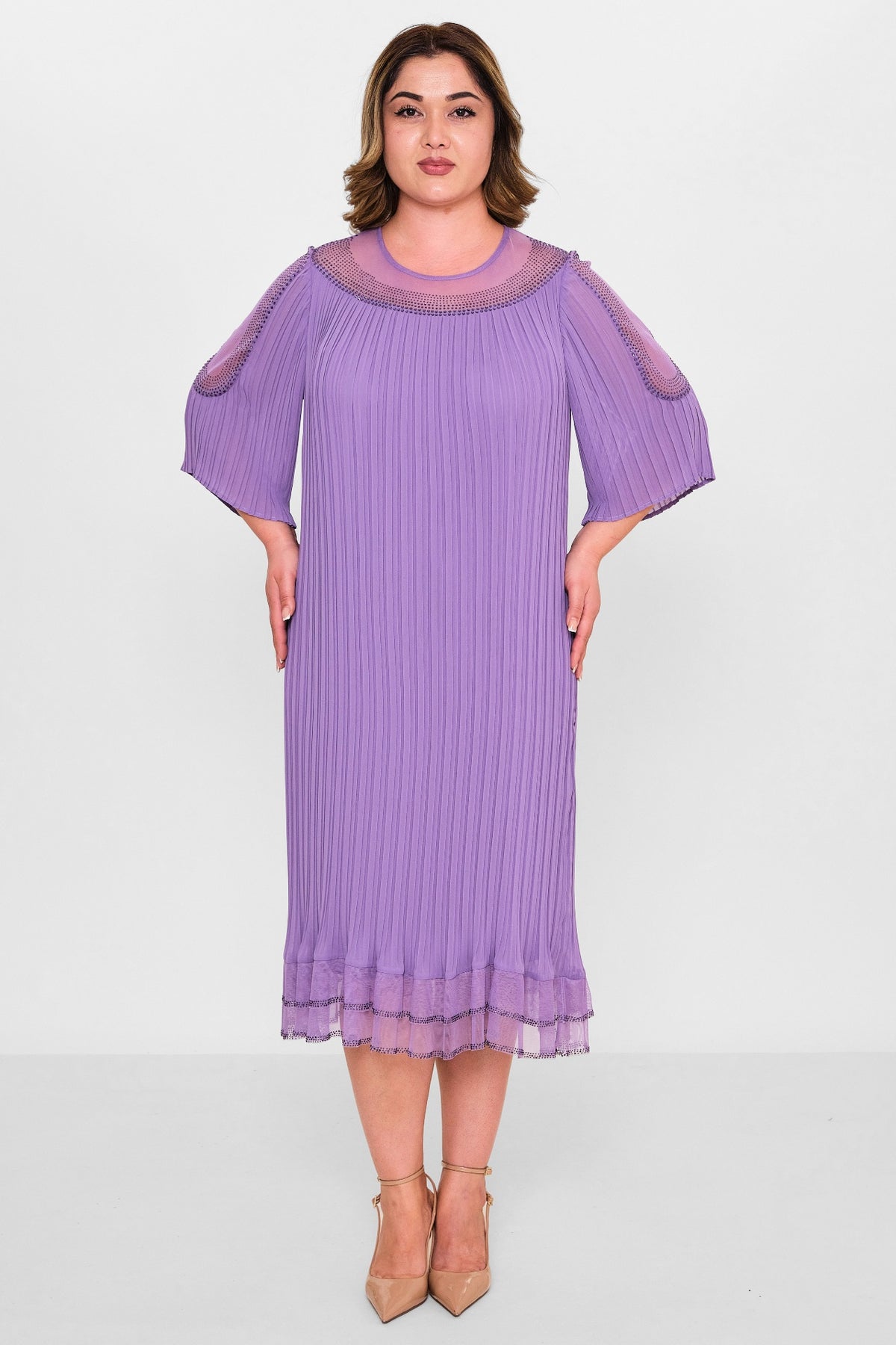 Gumanize - Plus Size Dress (GMZ2019-776-172) - 8690200080401
