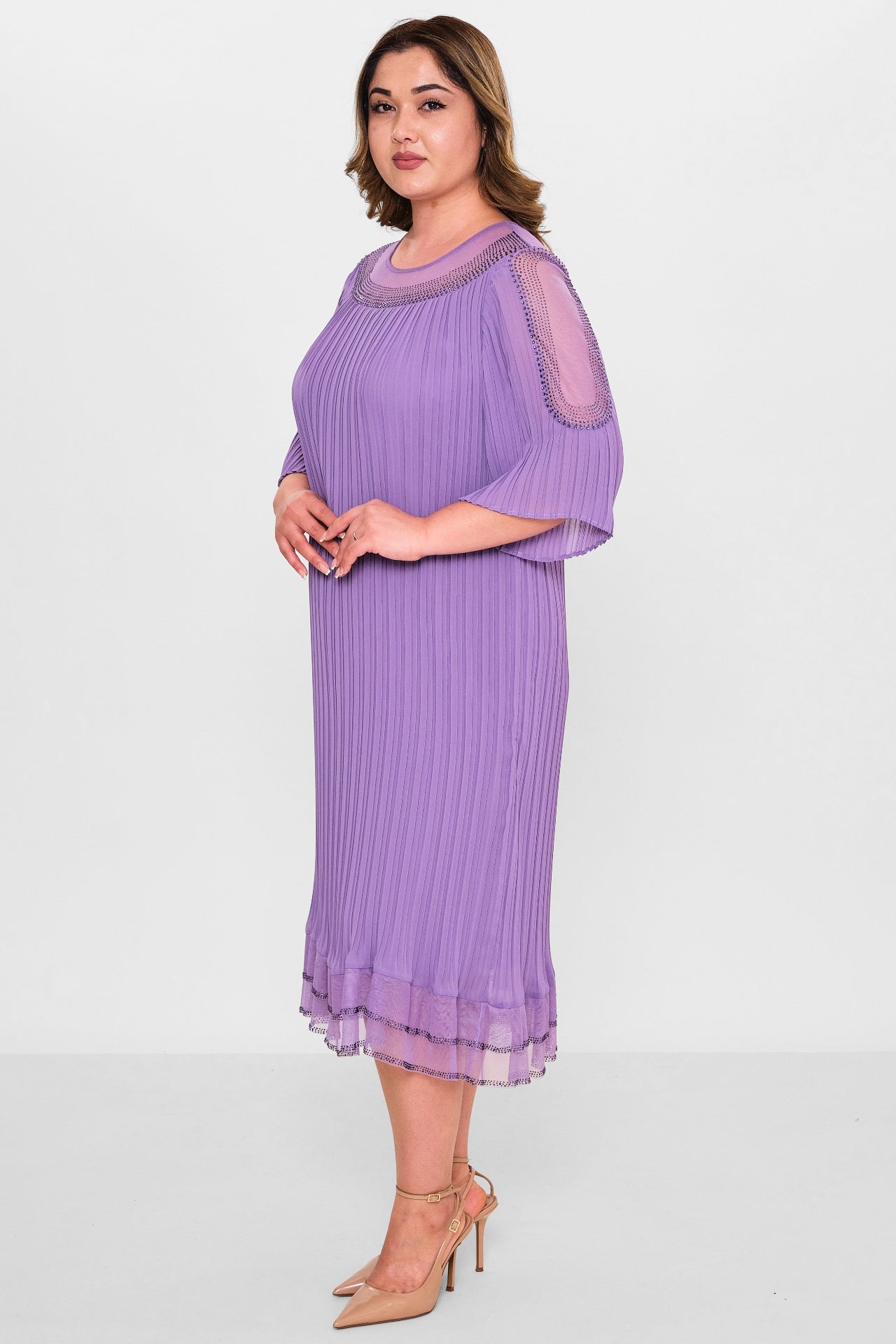 Gumanize - Plus Size Dress (GMZ2019-776-172) - 8690200080401
