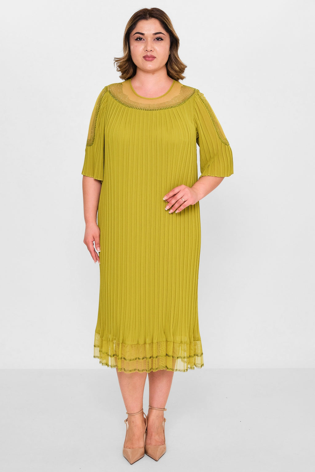 Gumanize - Plus Size Dress (GMZ2019-776-172) - 8690200080418