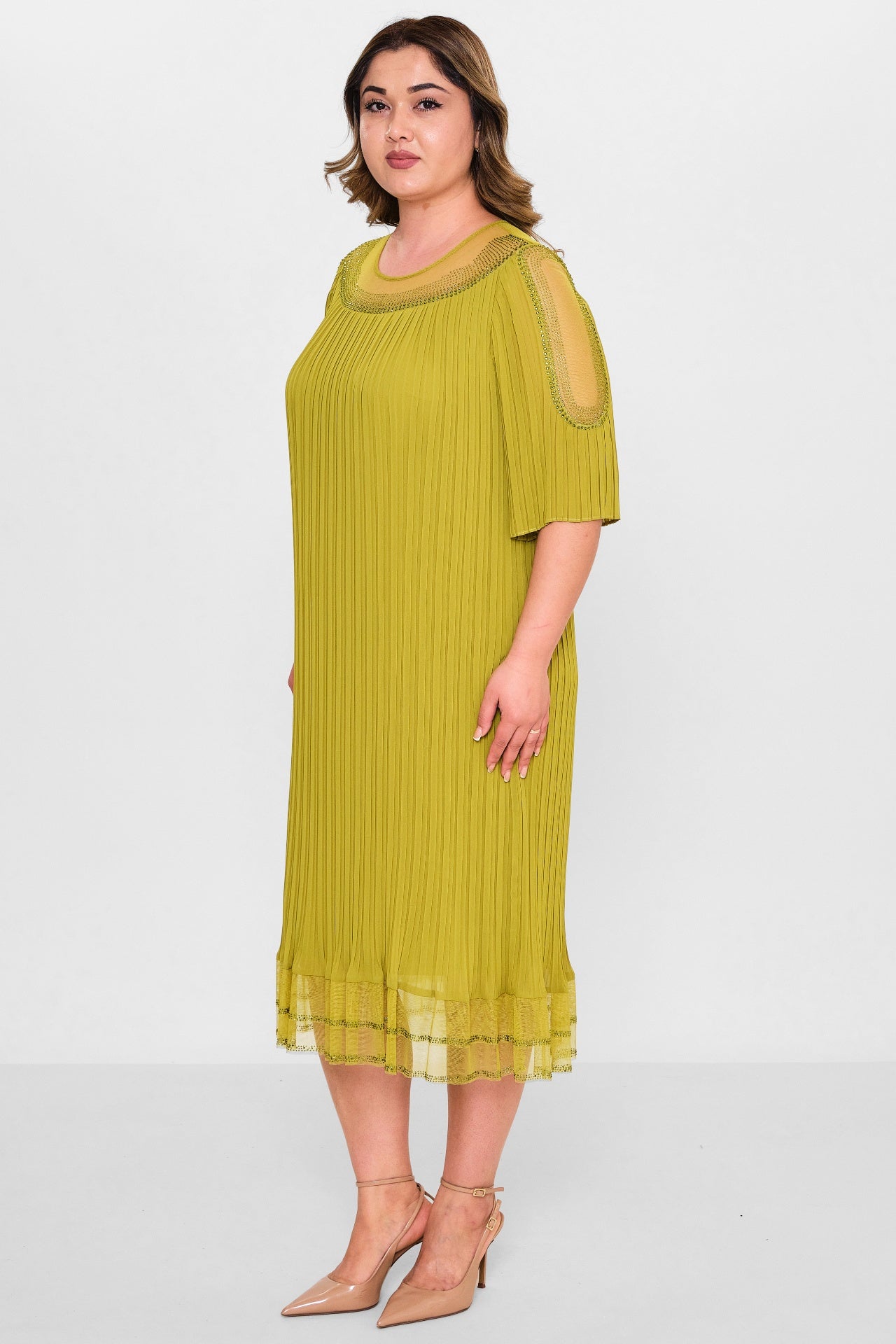 Gumanize - Plus Size Dress (GMZ2019-776-172) - 8690200080418