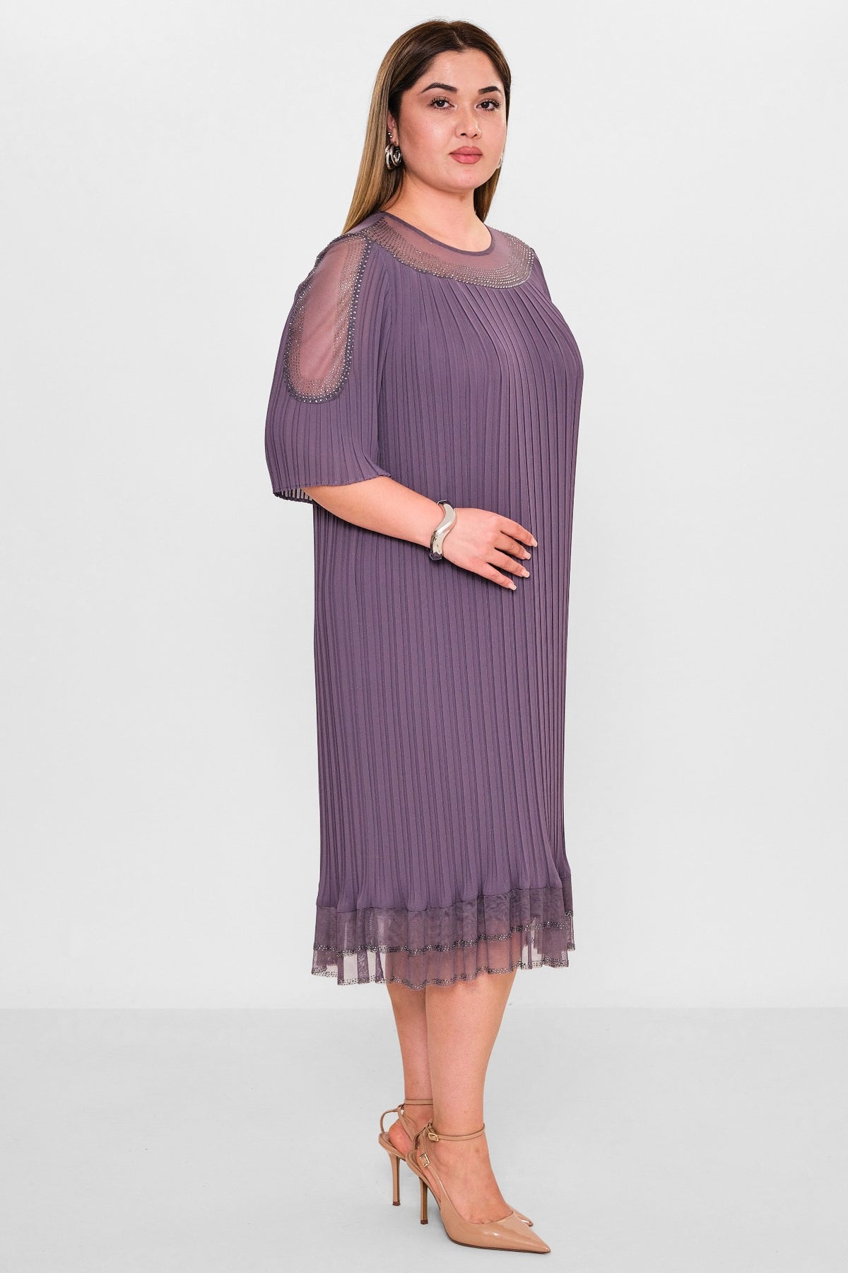 Gumanize - Plus Size Dress (GMZ2019-776-172) - 8690200080425
