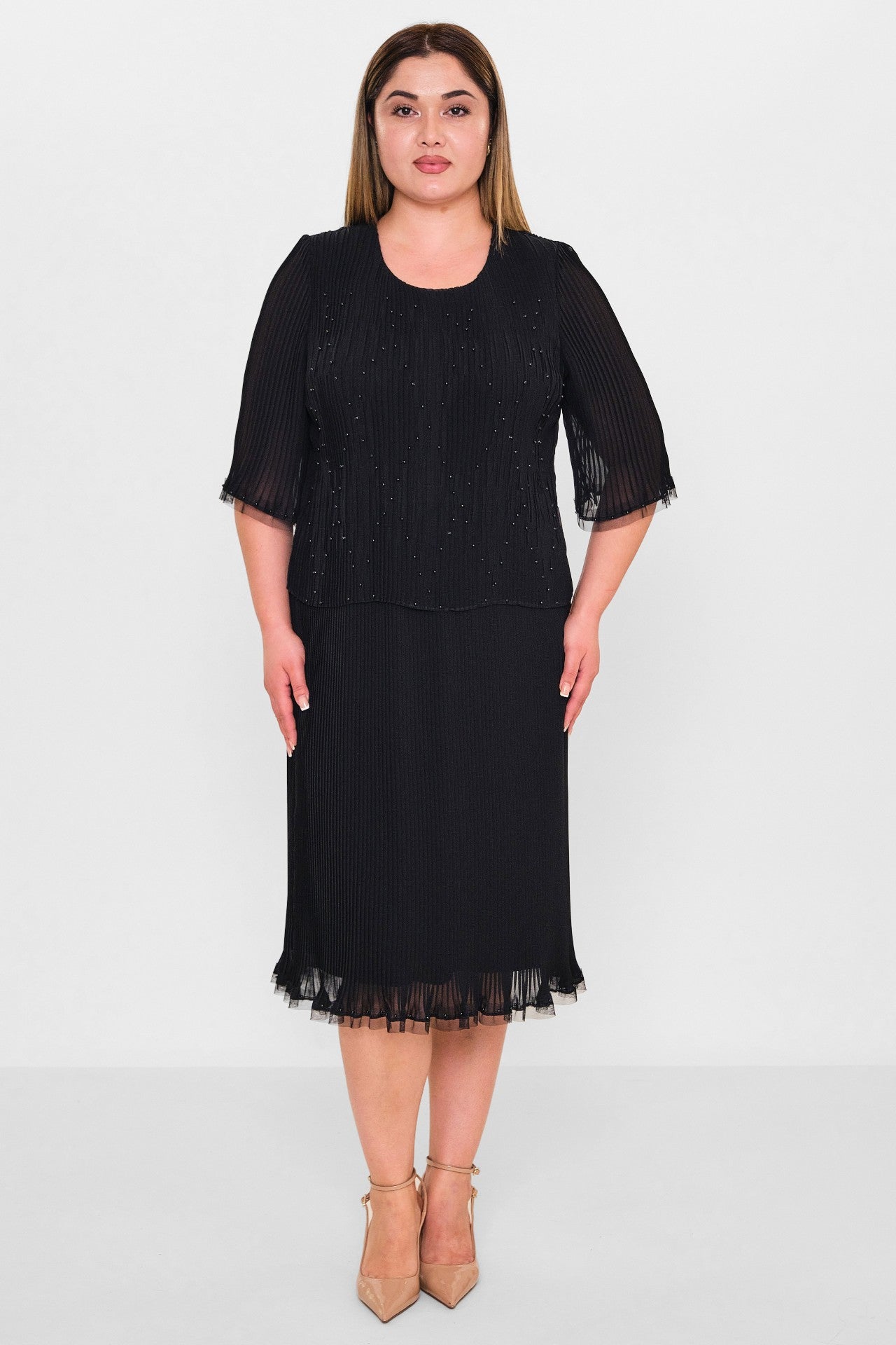 Gumanize - Plus Size Dress (GMZ2021-566-172) - 8690200080463