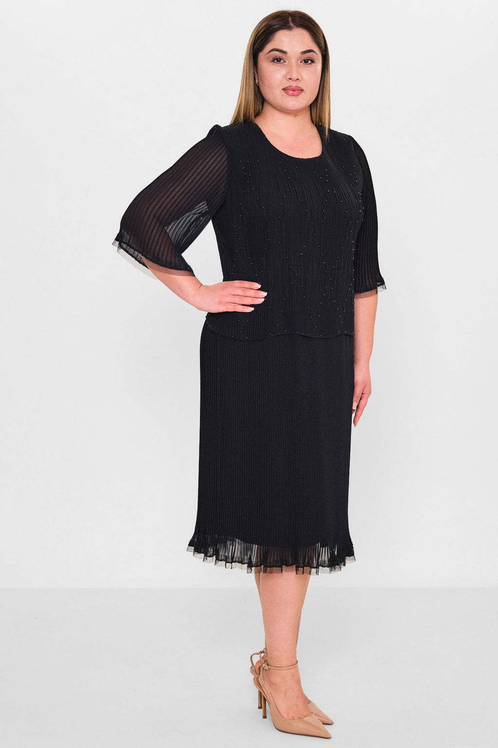 Gumanize - Plus Size Dress (GMZ2021-566-172) - 8690200080463