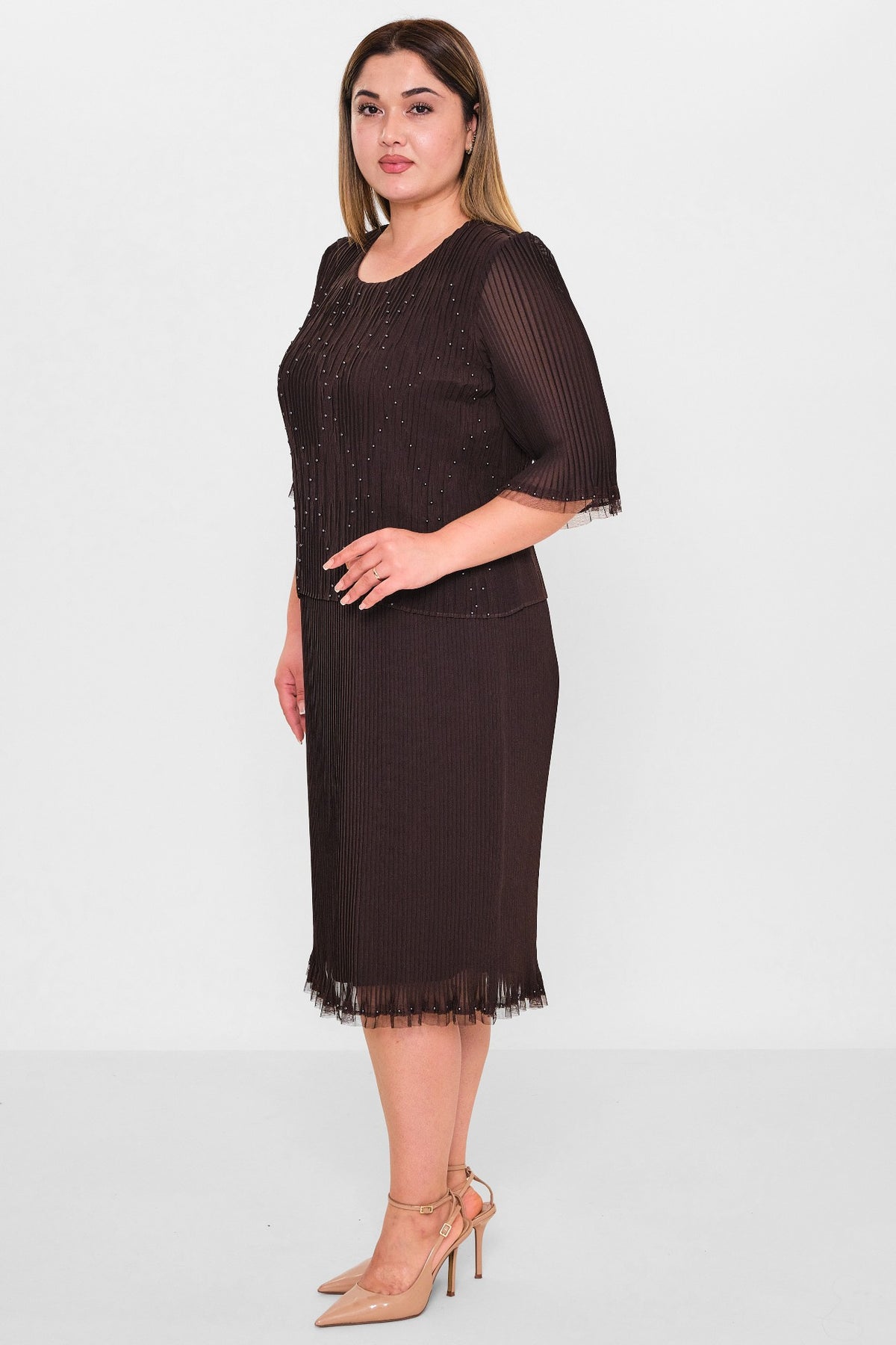 Gumanize - Plus Size Dress (GMZ2021-566-172) - 8690200080487
