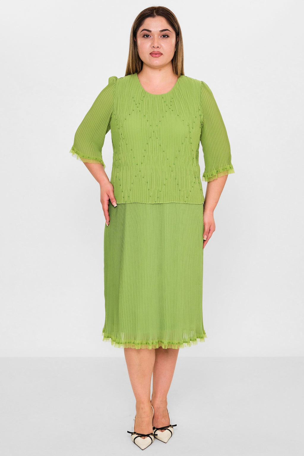 Gumanize - Plus Size Dress (GMZ2021-566-172) - 8690200080517