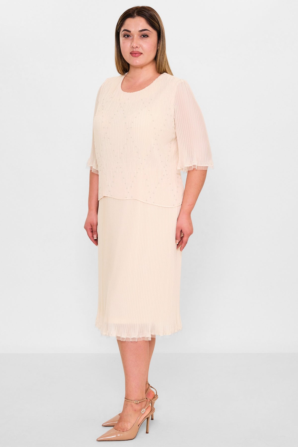 Gumanize - Plus Size Dress (GMZ2021-566-172) - 8690200080524
