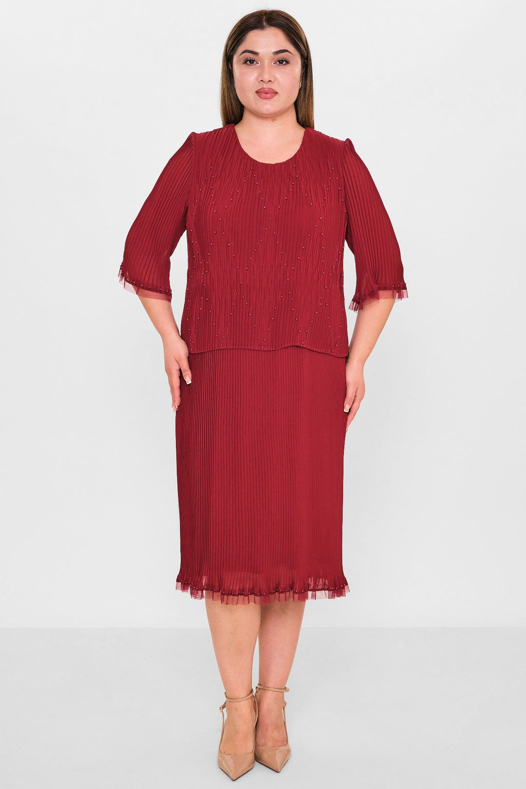 Gumanize - Plus Size Dress (GMZ2021-566-172) - 8690200080531