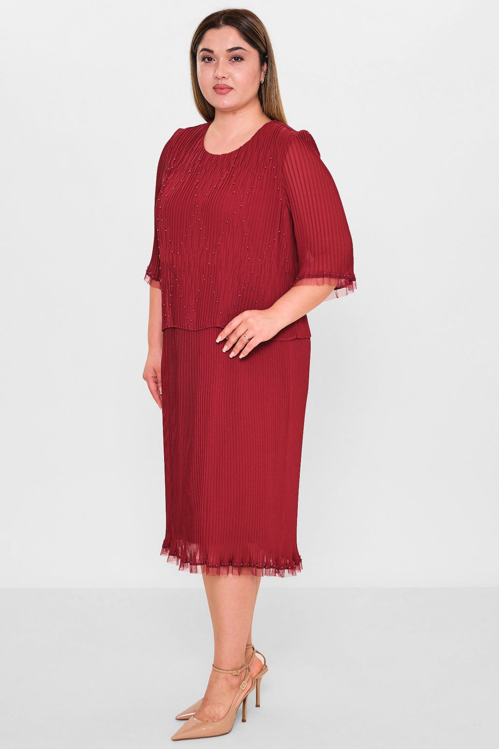 Gumanize - Plus Size Dress (GMZ2021-566-172) - 8690200080531