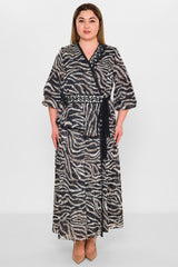 Gumanize - Plus Size Dress (GMZ2024-582-7148) - 8690200080548