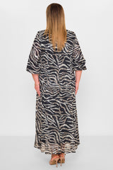 Gumanize - Plus Size Dress (GMZ2024-582-7148) - 8690200080548
