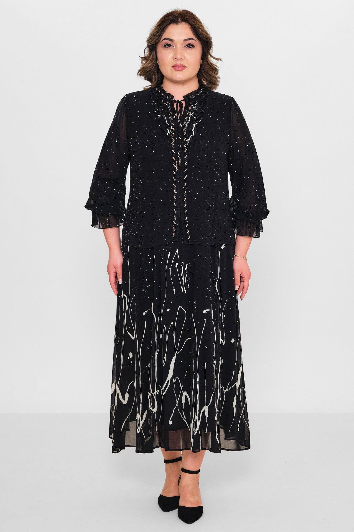 Gumanize - Plus Size Dress (GMZ2025-416-7480) - 8690200080623