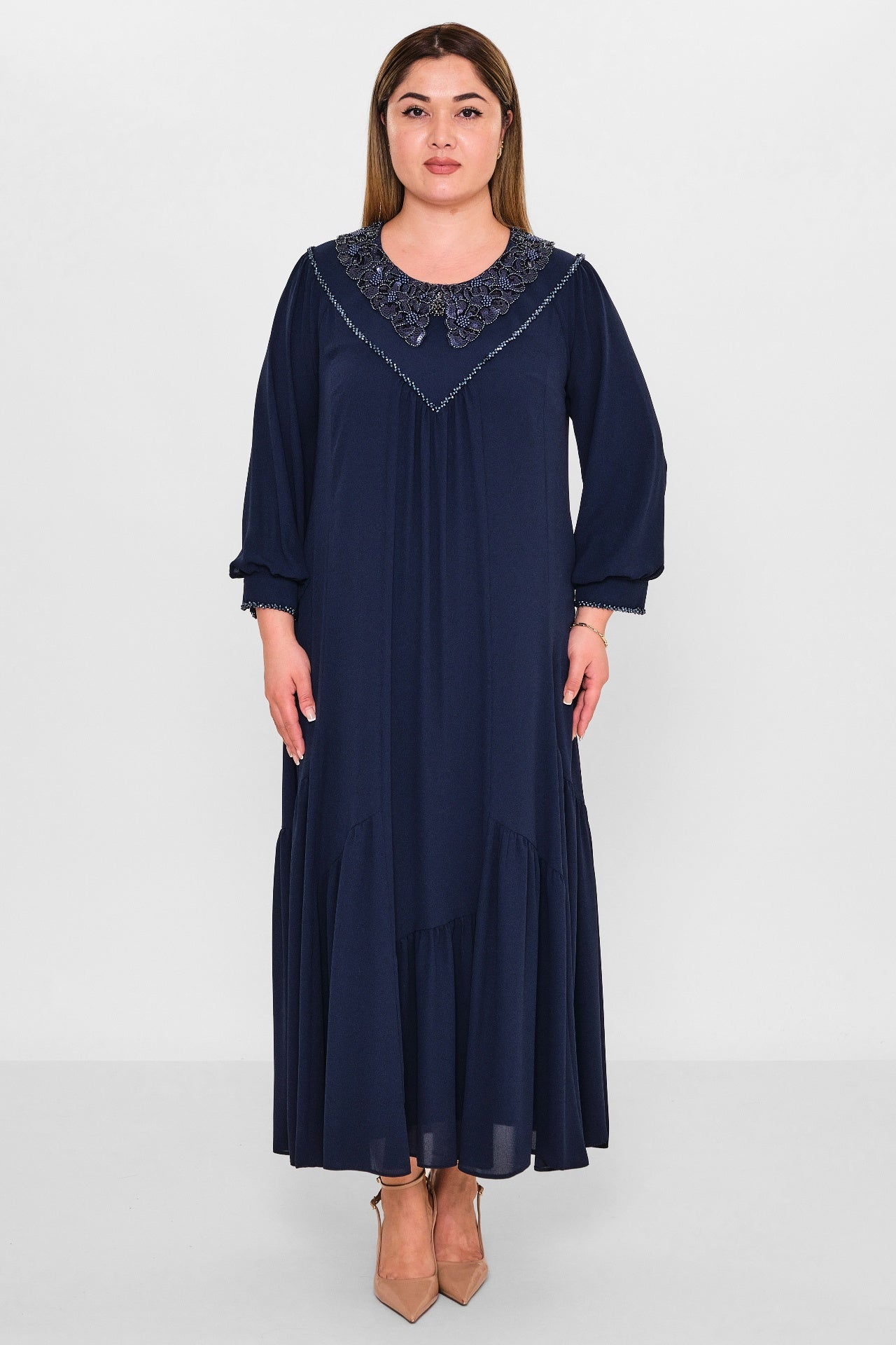 Gumanize - Plus Size Dress (GMZ2025-476-6842) - 8690200080630