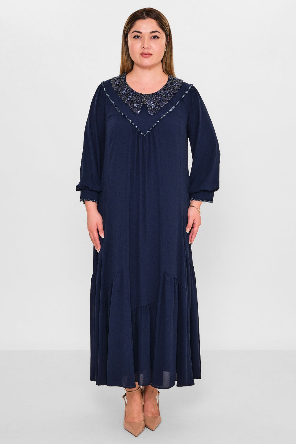 Gumanize - Plus Size Dress (GMZ2025-476-6842) - 8690200080630