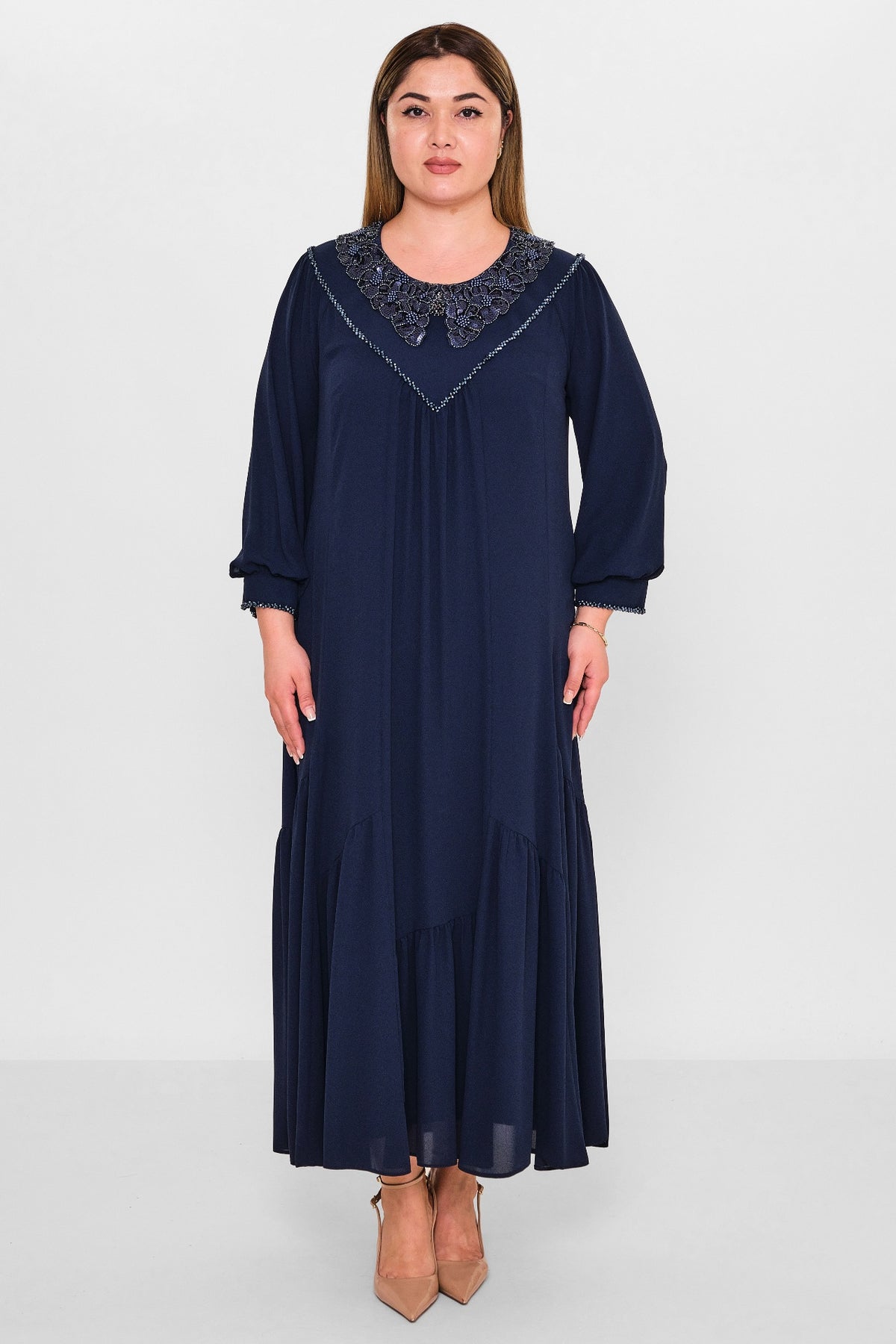 Gumanize - Plus Size Dress (GMZ2025-476-6842) - 8690200080630
