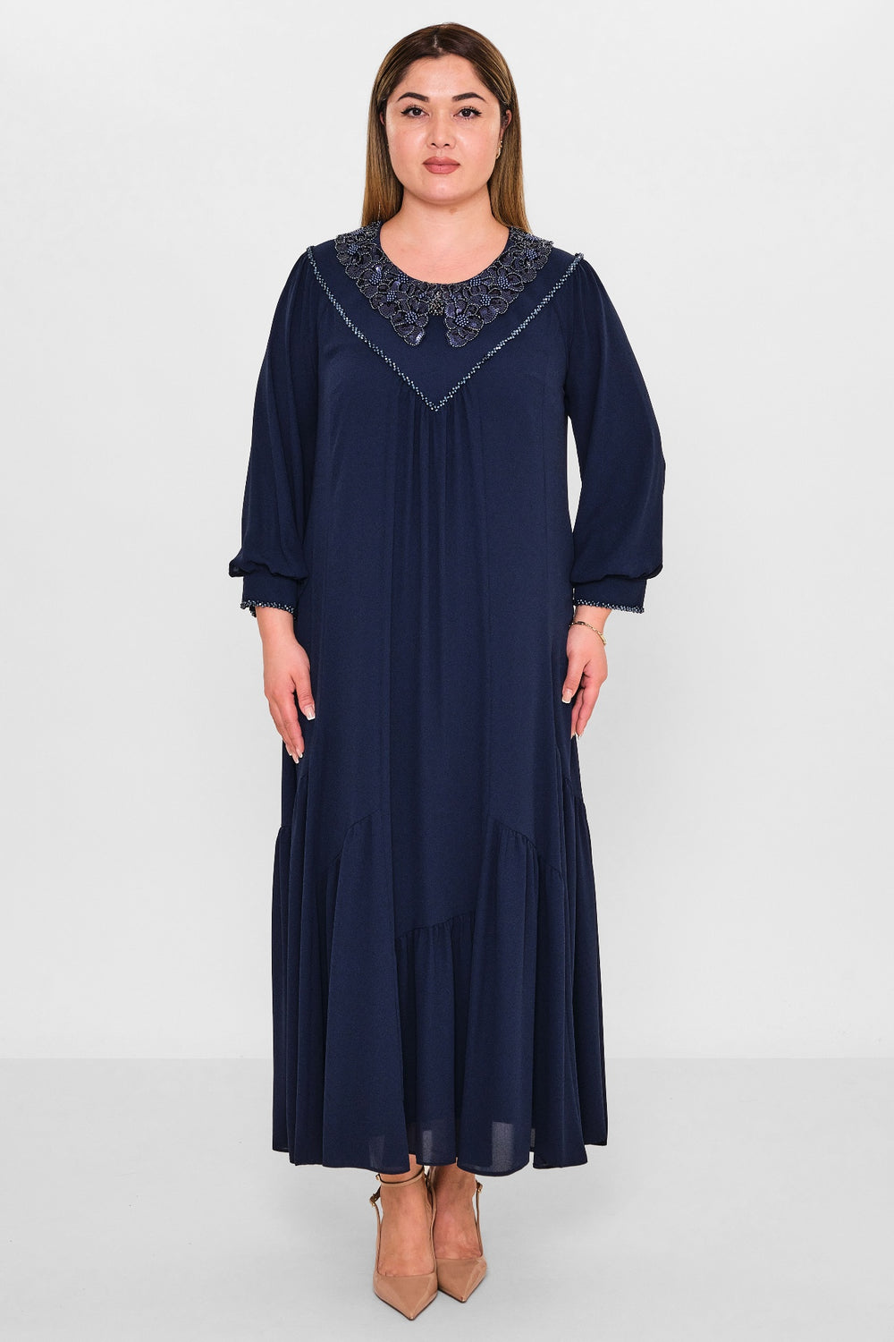 Gumanize - Plus Size Dress (GMZ2025-476-6842) - 8690200080630