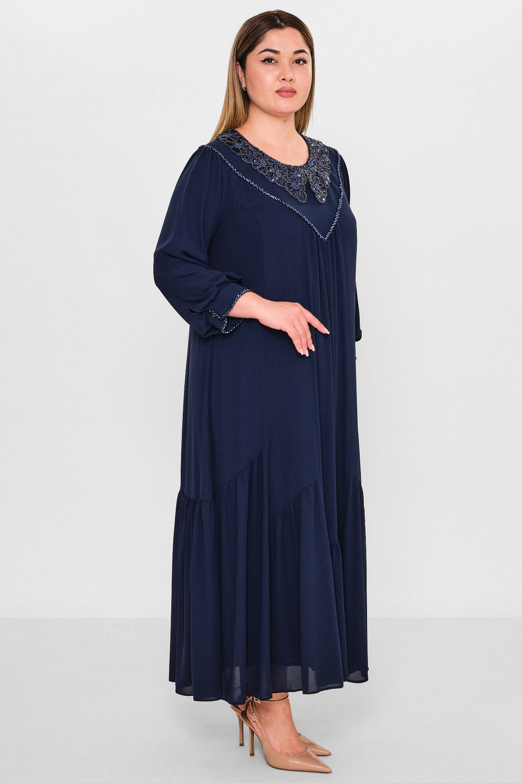 Gumanize - Plus Size Dress (GMZ2025-476-6842) - 8690200080630