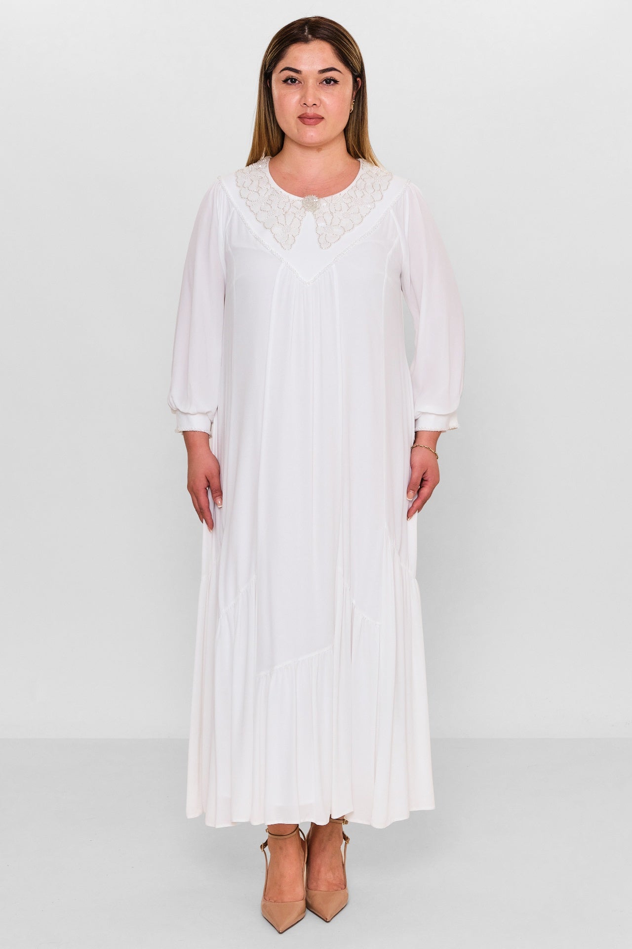 Gumanize - Plus Size Dress (GMZ2025-476-6842) - 8690200080654