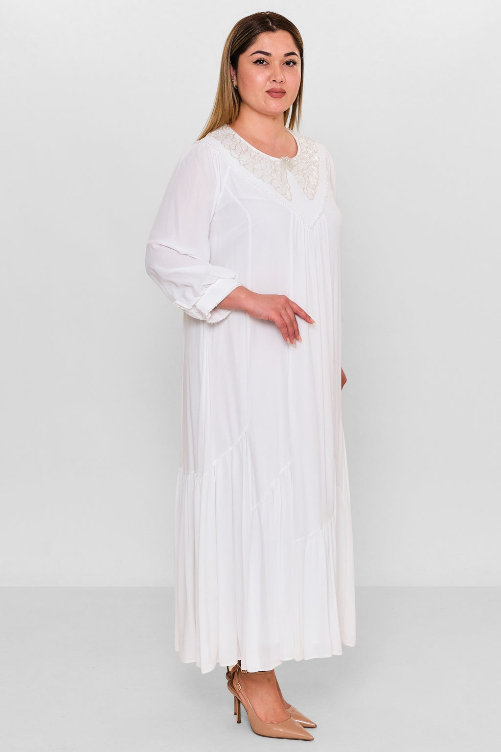 Gumanize - Plus Size Dress (GMZ2025-476-6842) - 8690200080654