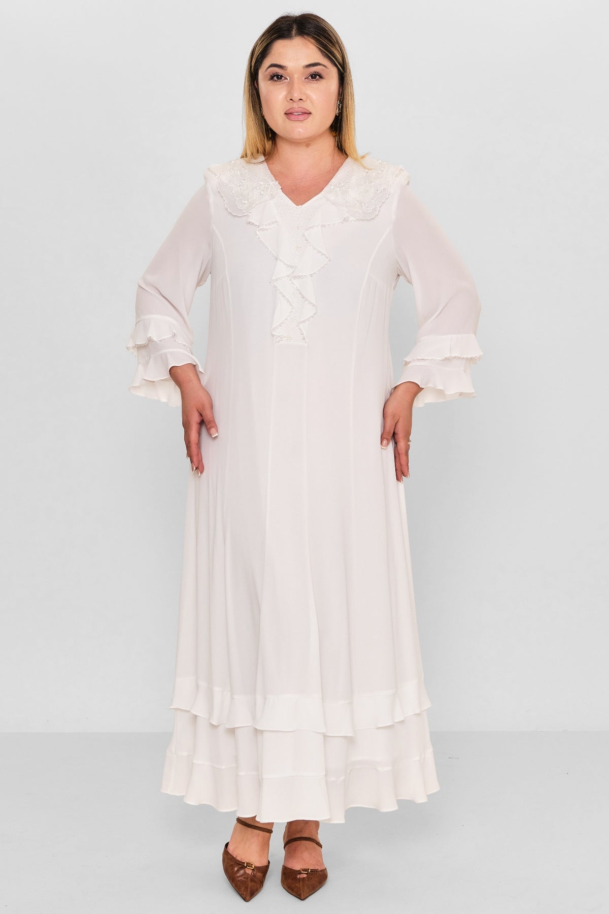 Gumanize - Plus Size Dress (GMZ2025-480-6842) - 8690200080685