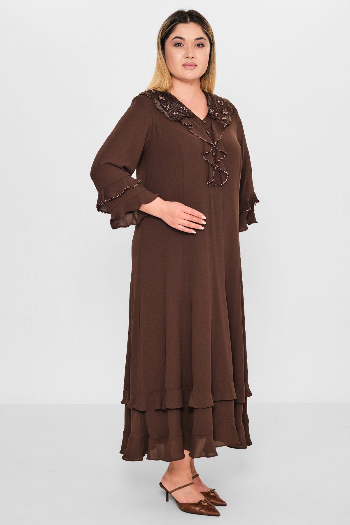 Gumanize - Plus Size Dress (GMZ2025-480-6842) - 8690200080692