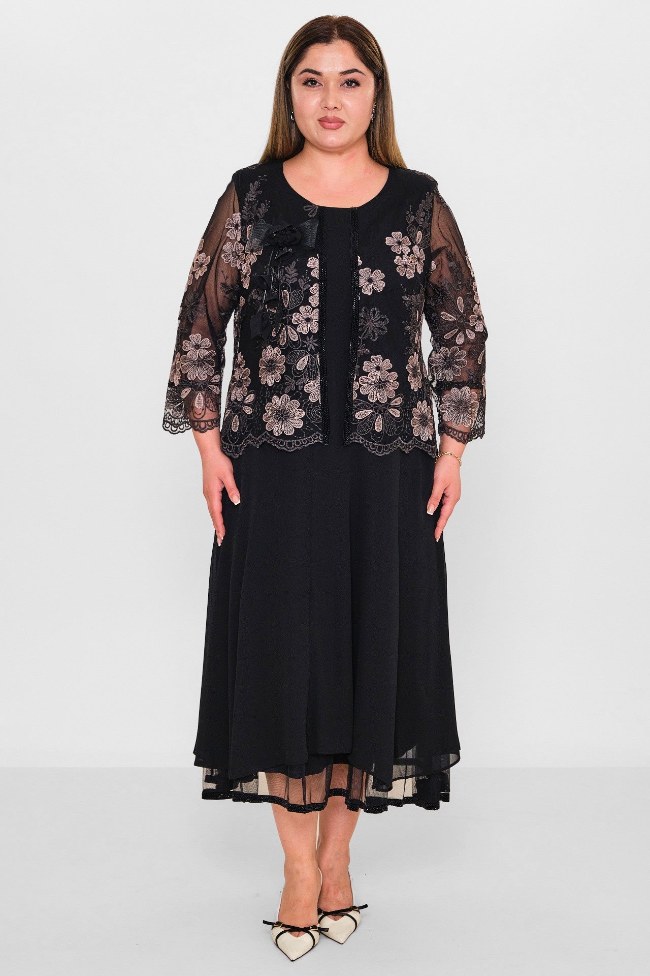 Gumanize - Plus Size Dress (GMZ2025-614-7038) - 8690200080708