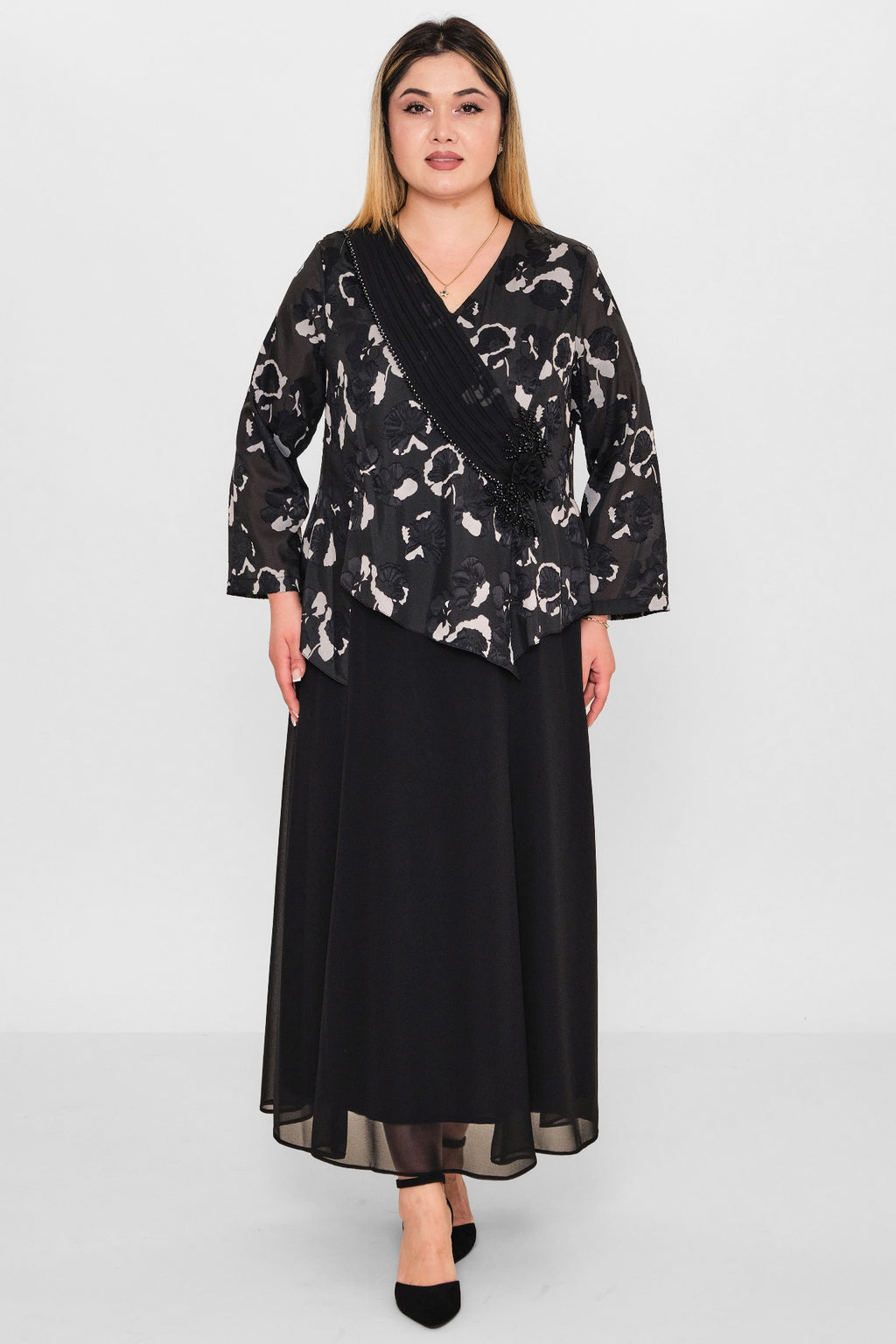 Gumanize - Plus Size Dress (GMZ2026-460-7979) - 8690200080760