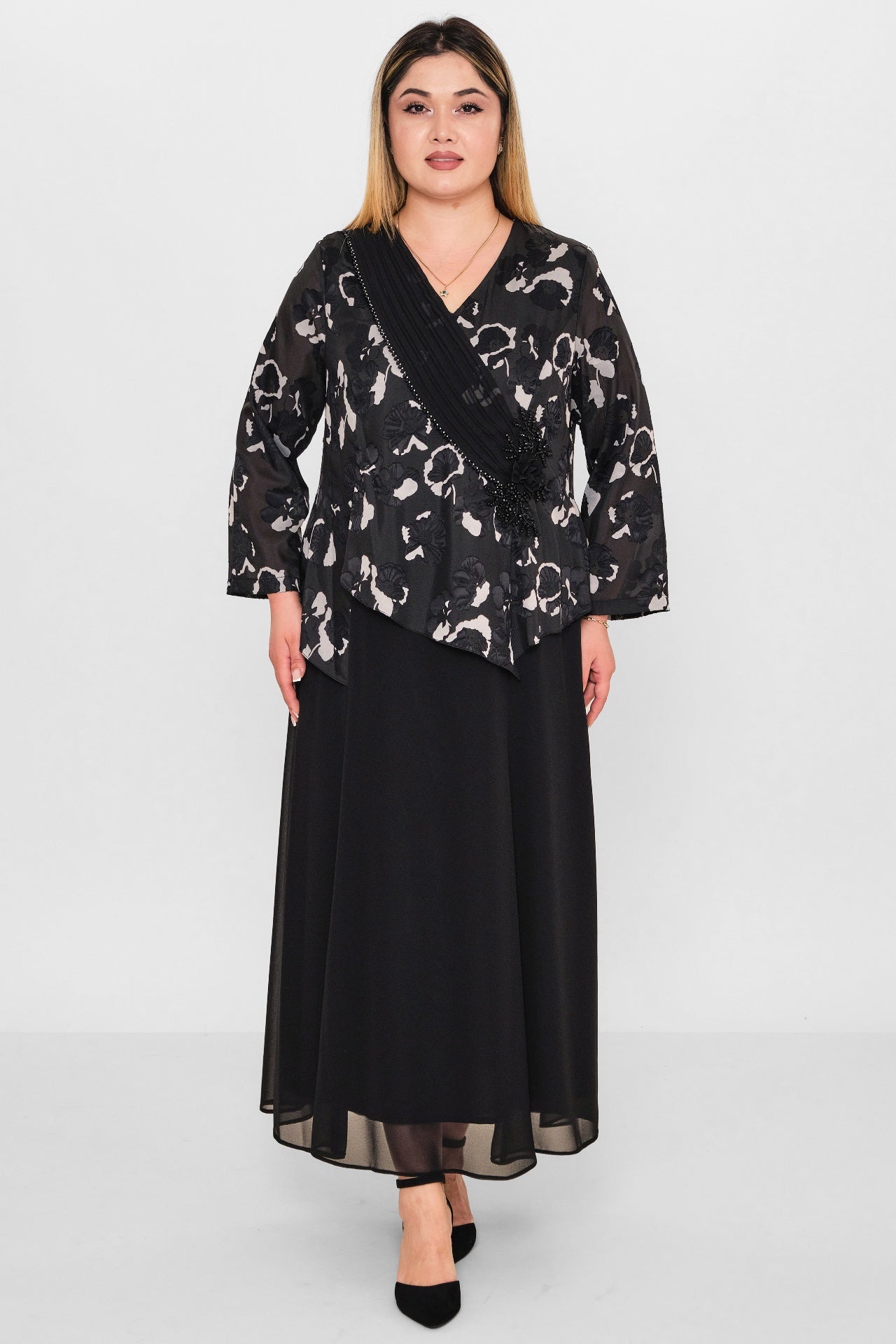 Gumanize - Plus Size Dress (GMZ2026-460-7979) - 8690200080760