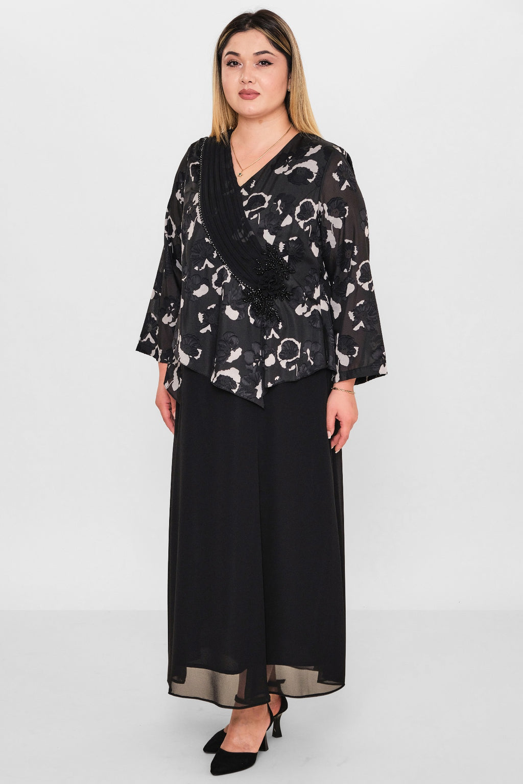 Gumanize - Plus Size Dress (GMZ2026-460-7979) - 8690200080760