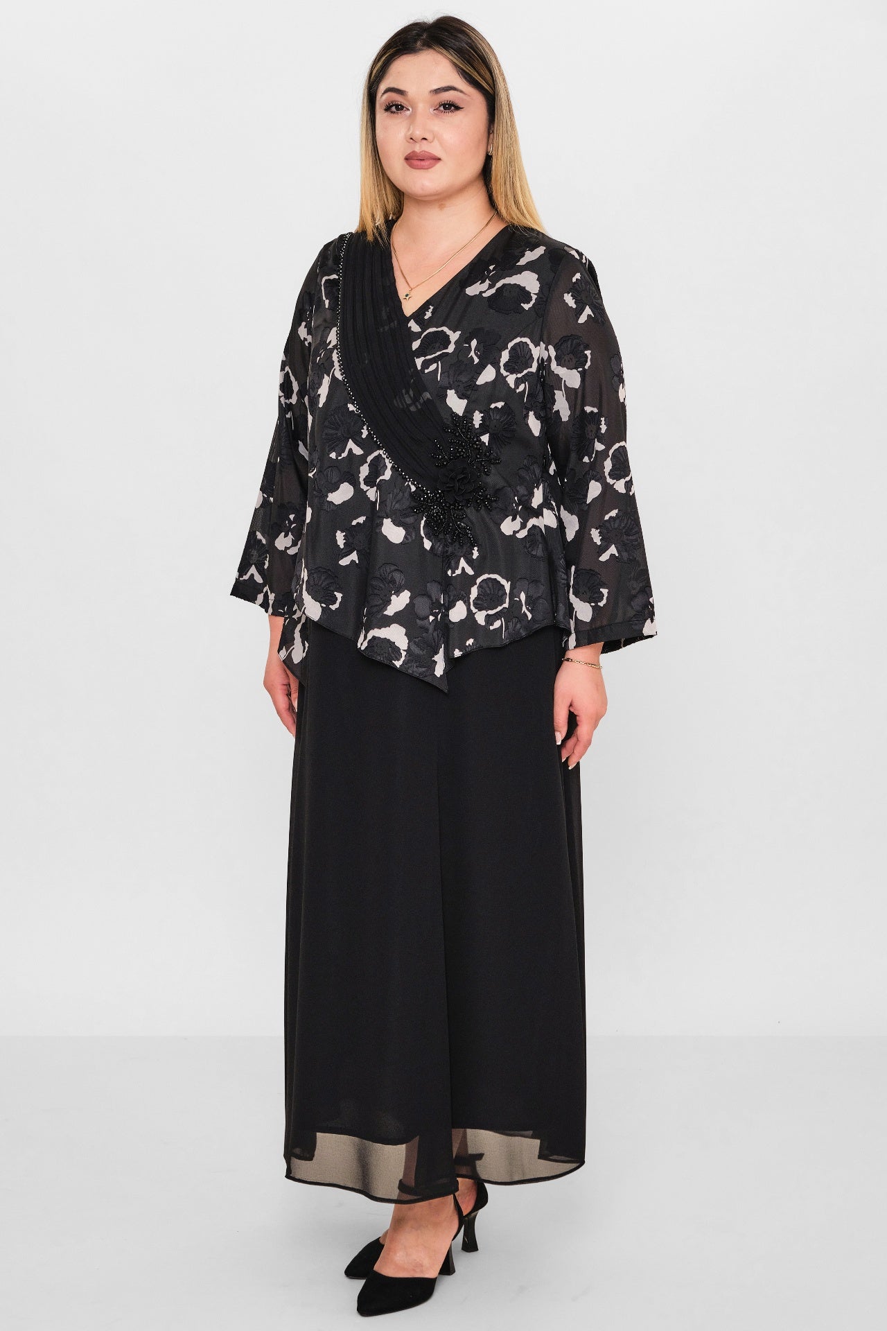Gumanize - Plus Size Dress (GMZ2026-460-7979) - 8690200080760