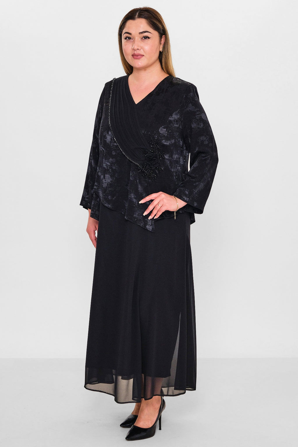 Gumanize - Plus Size Dress (GMZ2026-461-7905) - 8690200080777