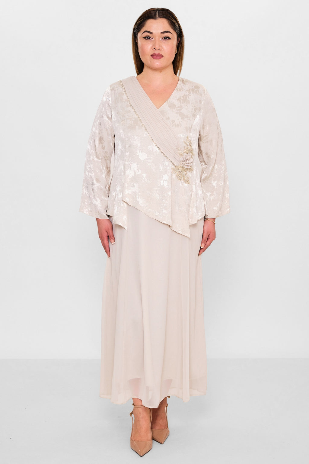 Gumanize - Plus Size Dress (GMZ2026-461-7905) - 8690200080784