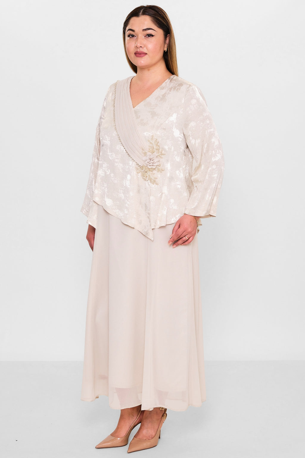 Gumanize - Plus Size Dress (GMZ2026-461-7905) - 8690200080784