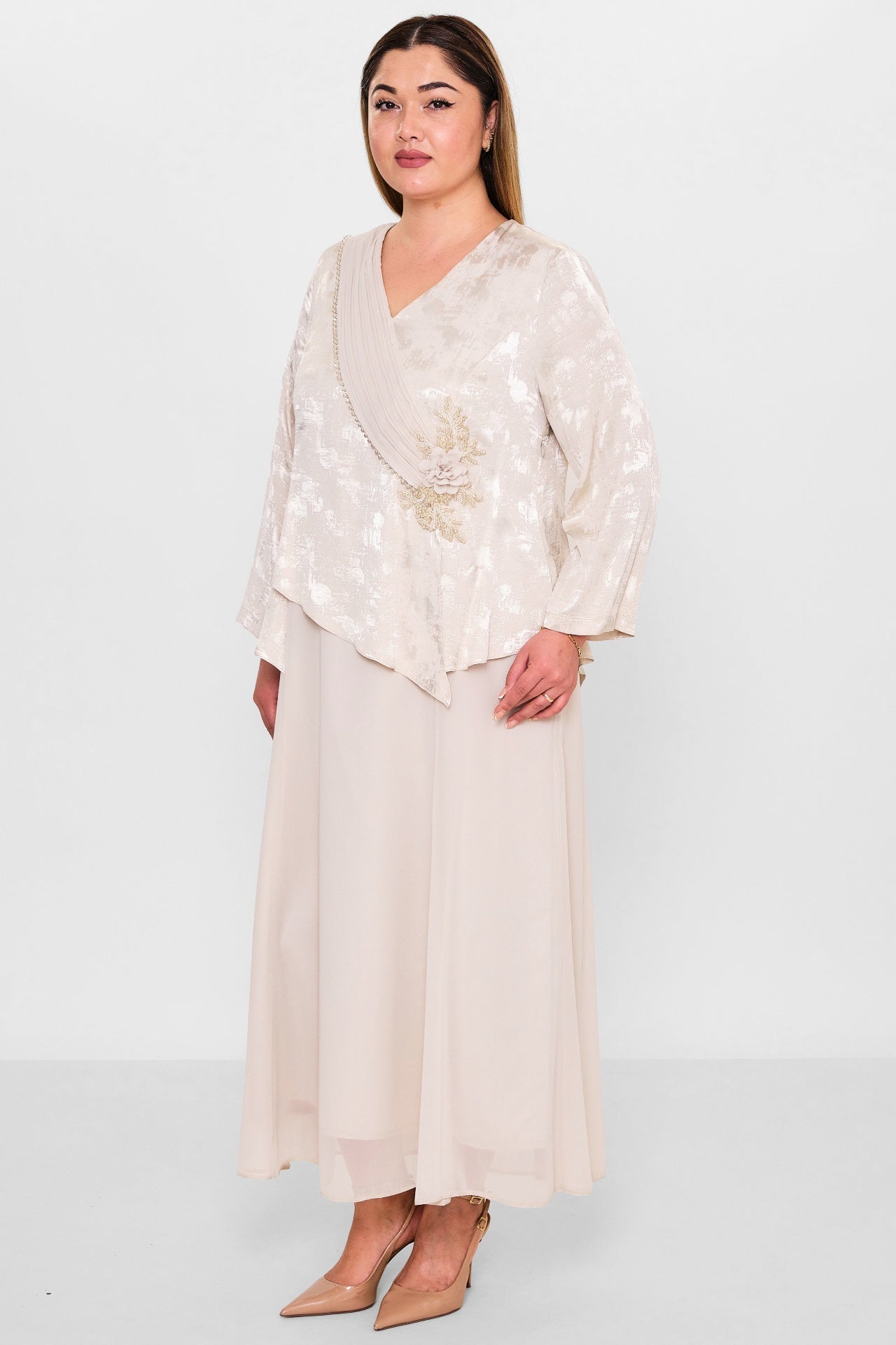Gumanize - Plus Size Dress (GMZ2026-461-7905) - 8690200080784