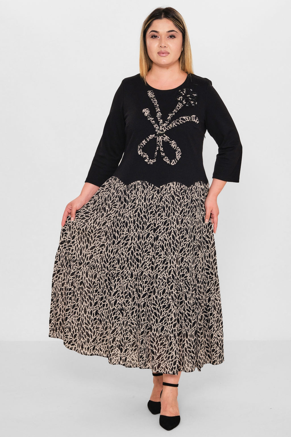 Gumanize - Plus Size Dress (GMZ2026-465-7883) - 8690200080807