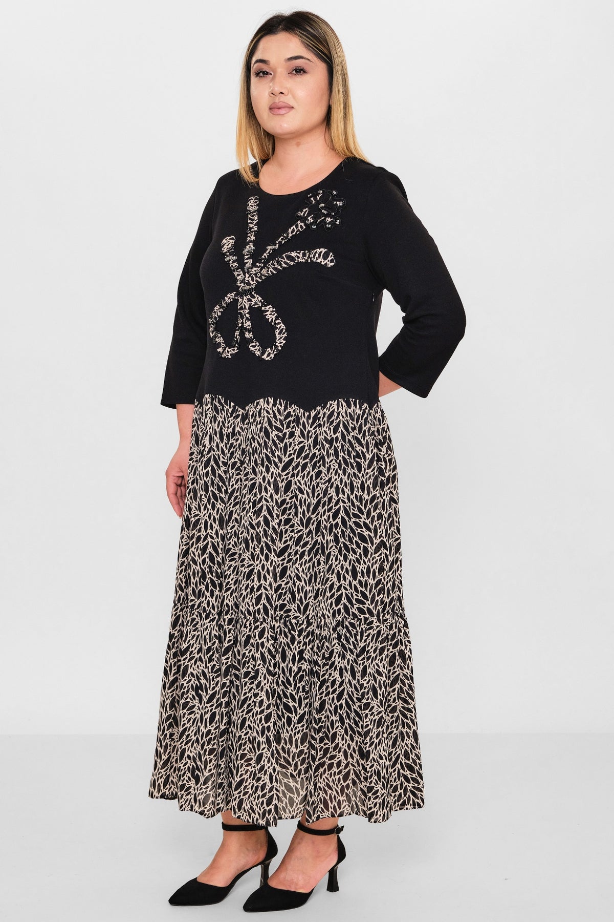 Gumanize - Plus Size Dress (GMZ2026-465-7883) - 8690200080807