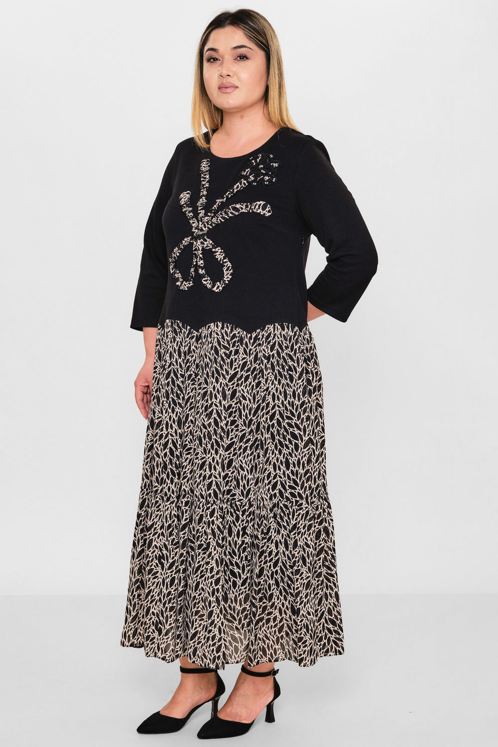 Gumanize - Plus Size Dress (GMZ2026-465-7883) - 8690200080807
