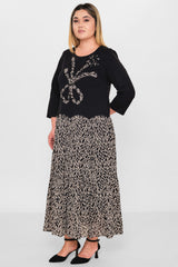 Gumanize - Plus Size Dress (GMZ2026-465-7883) - 8690200080807