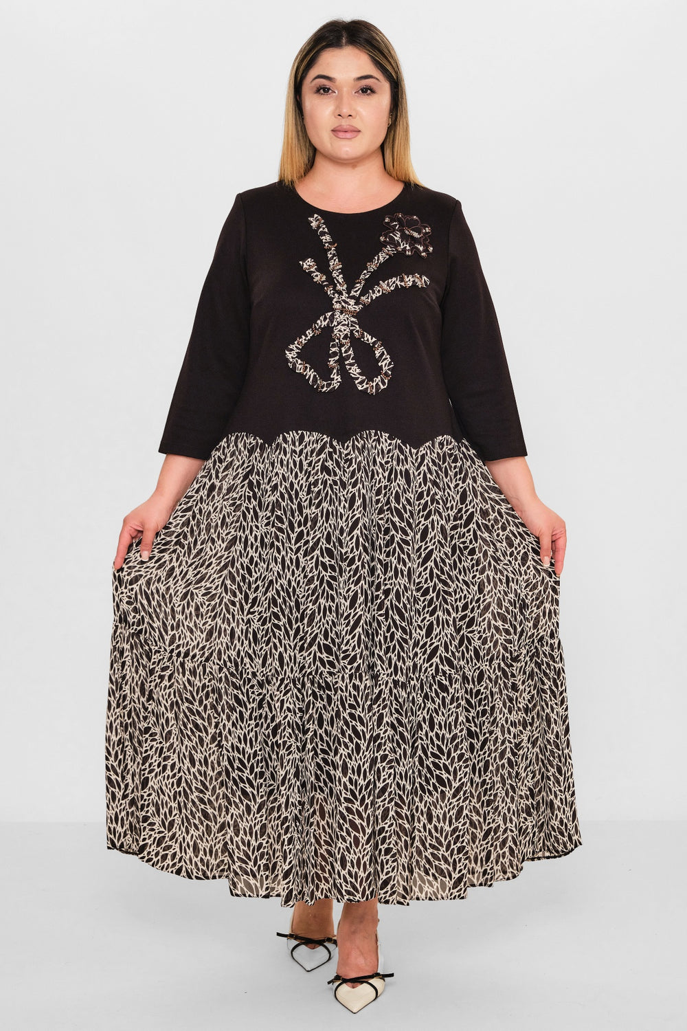 Gumanize - Plus Size Dress (GMZ2026-465-7883) - 8690200080814