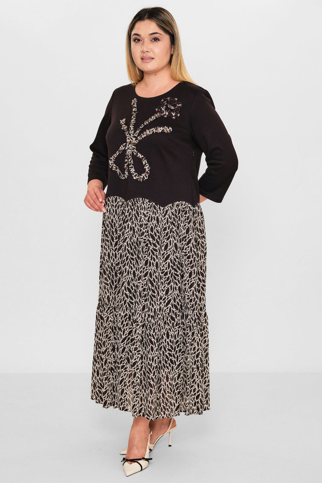 Gumanize - Plus Size Dress (GMZ2026-465-7883) - 8690200080814
