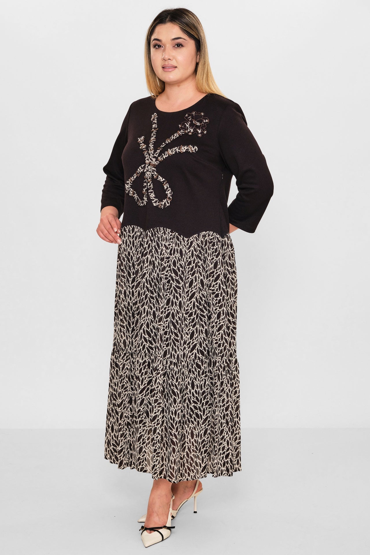 Gumanize - Plus Size Dress (GMZ2026-465-7883) - 8690200080814
