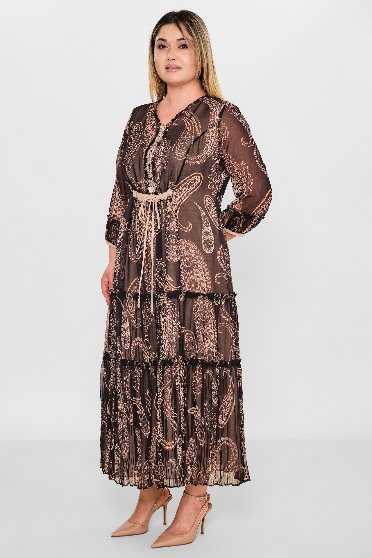 Gumanize - Plus Size Dress (GMZ2026-91-7205) - 8690200080821
