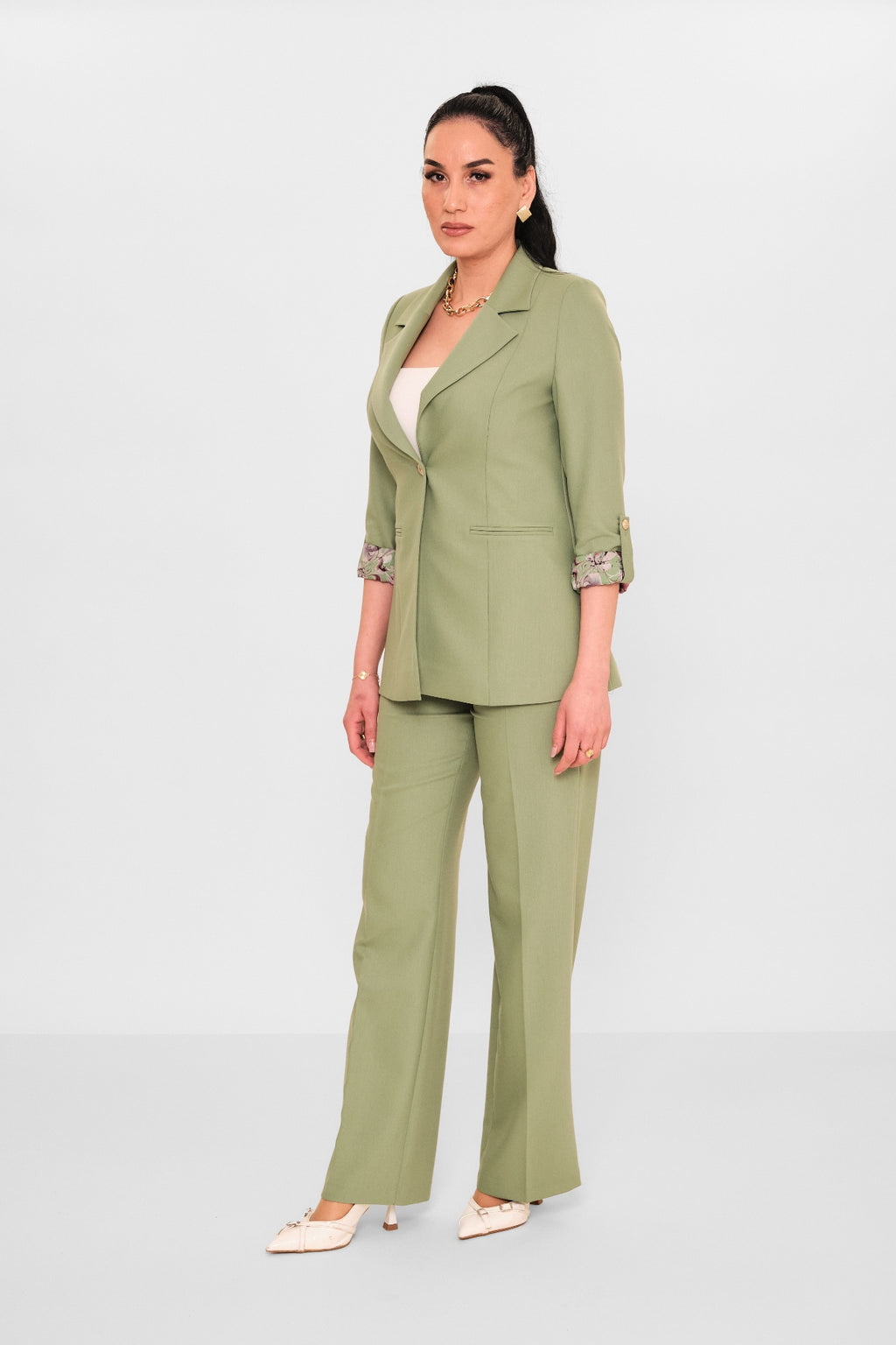 Meira - Plus Size Suit (MEI26Y8380) - 8690200081033