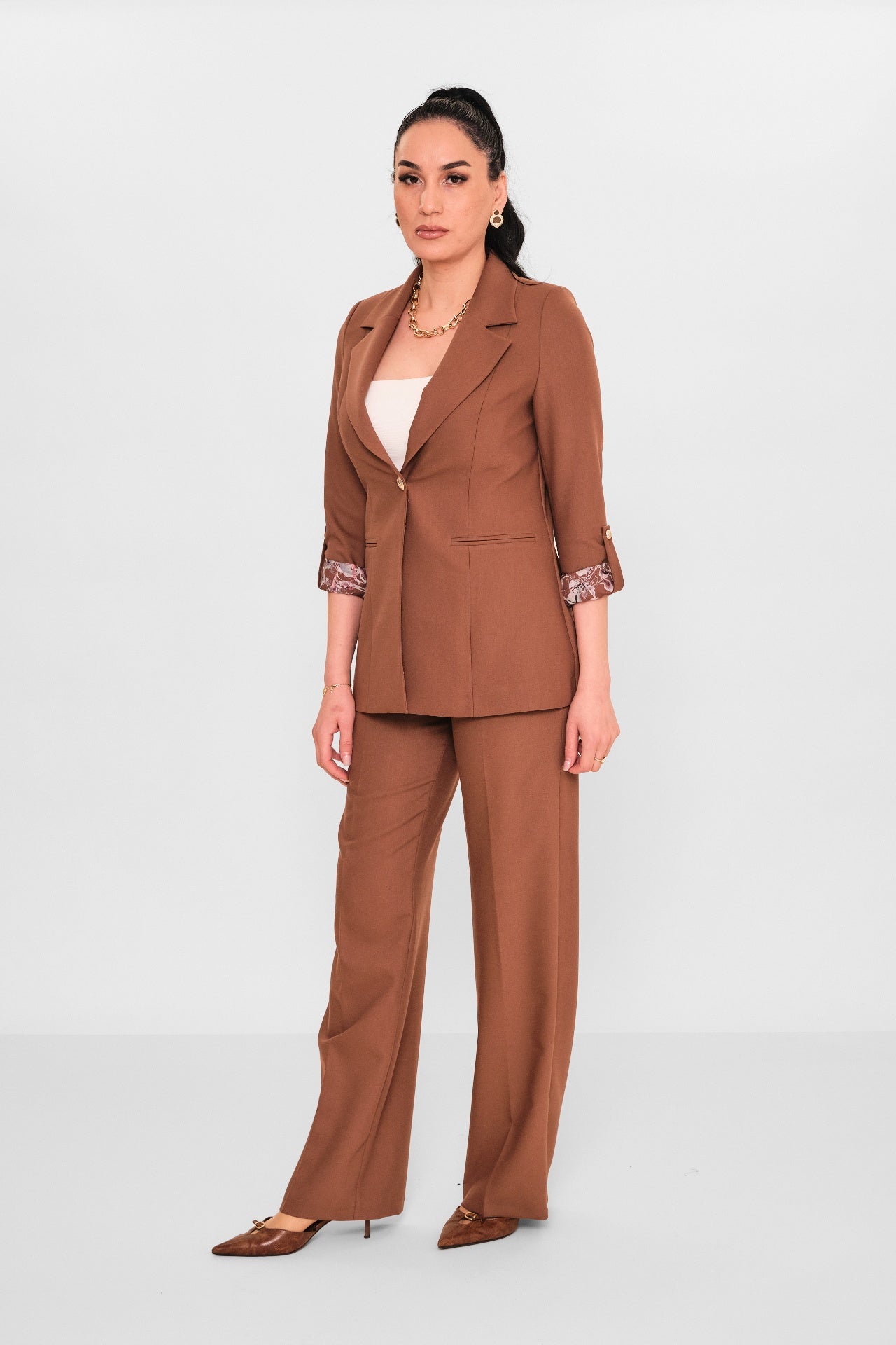 Meira - Plus Size Suit (MEI26Y8380) - 8690200081040