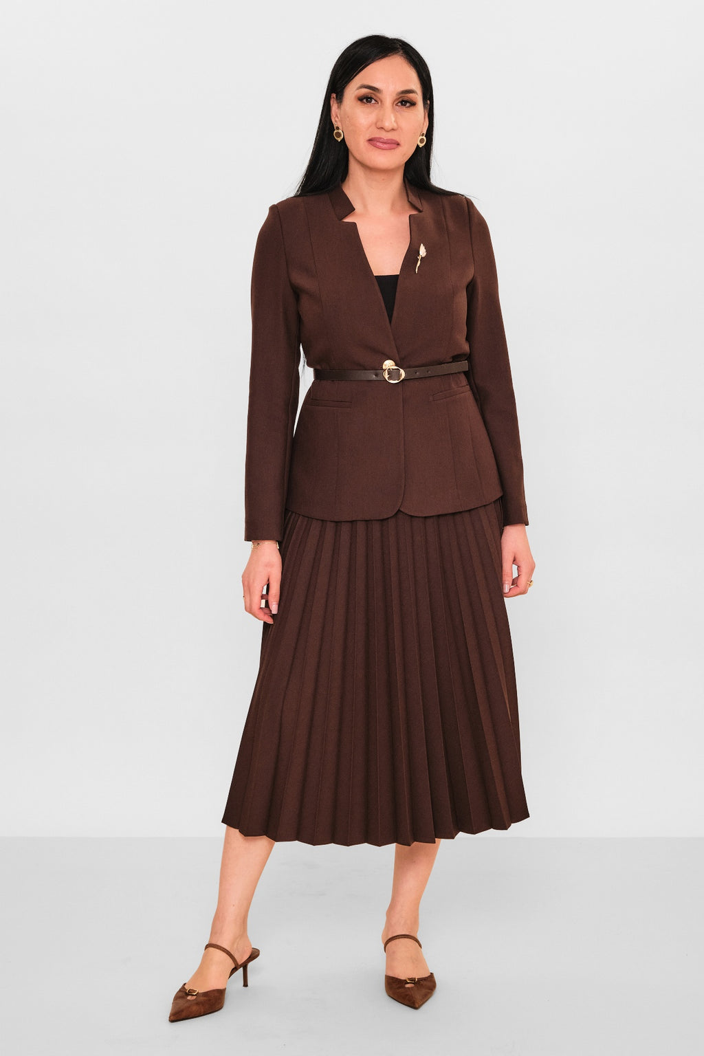 Meira - Plus Size Suit (MEI26Y8320) - 8690200081101