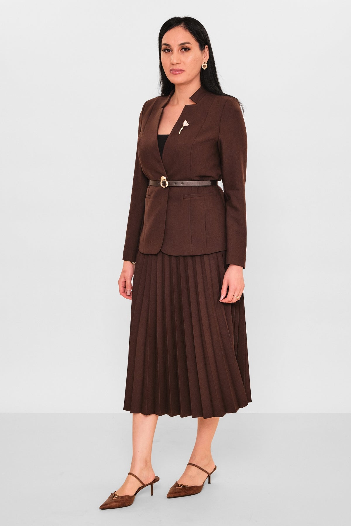 Meira - Plus Size Suit (MEI26Y8320) - 8690200081101