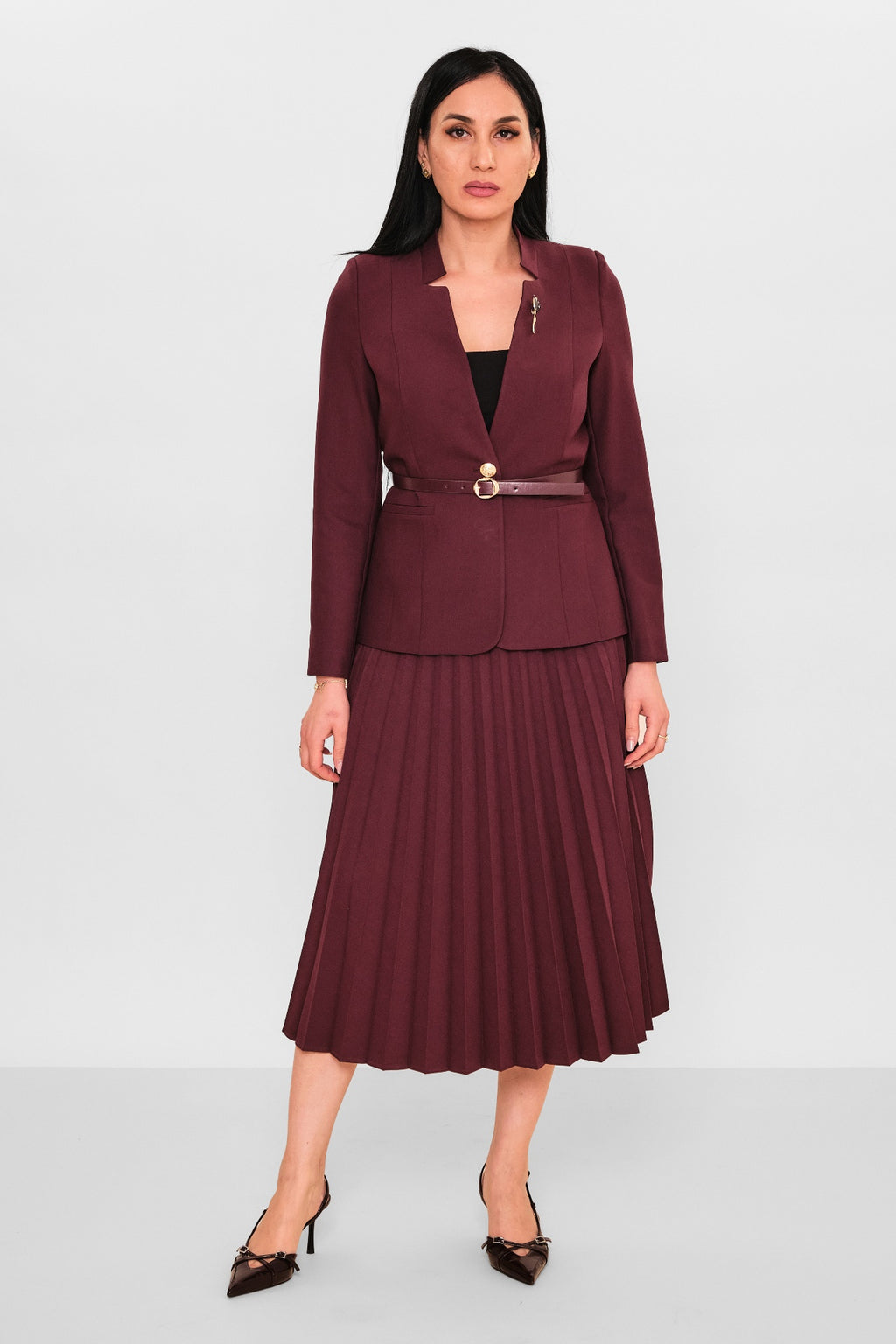 Meira - Plus Size Suit (MEI26Y8320) - 8690200081118