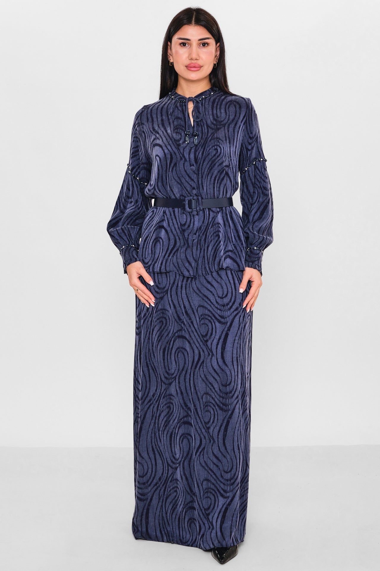 Nupel li̇ne - Plus Size Suit (NPL26Y9011) - 8690200081132