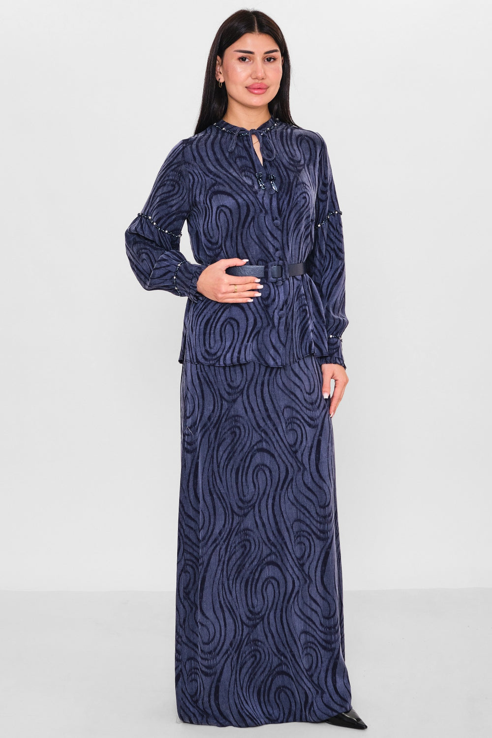 Nupel li̇ne - Plus Size Suit (NPL26Y9011) - 8690200081132