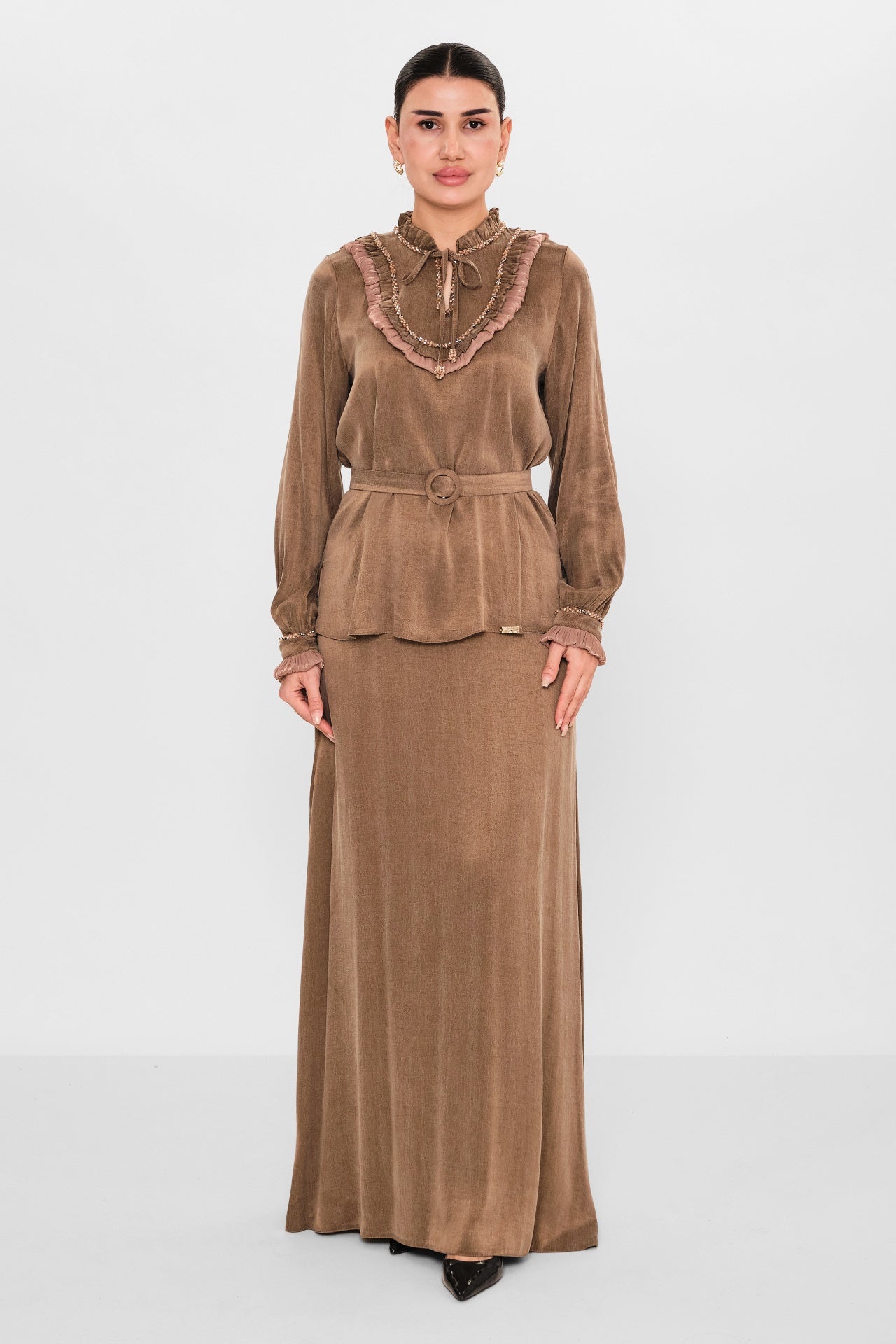 Nupel li̇ne - Plus Size Suit (NPL26Y9135) - 8690200081156